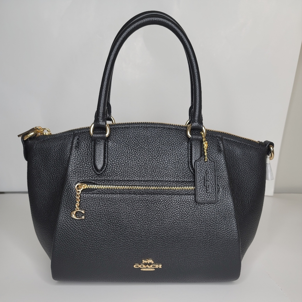 Coach leather cross body bag.
